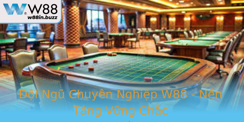 Đội Ngũ Chuyên Nghiệp W88 - Nền Tảng Vững Chắc